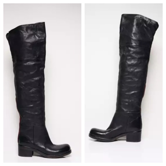 VIC MATIE
Leather Boots
Women's Over the Knee black Size 36 US 6 made in Italy - Picture 3 of 13